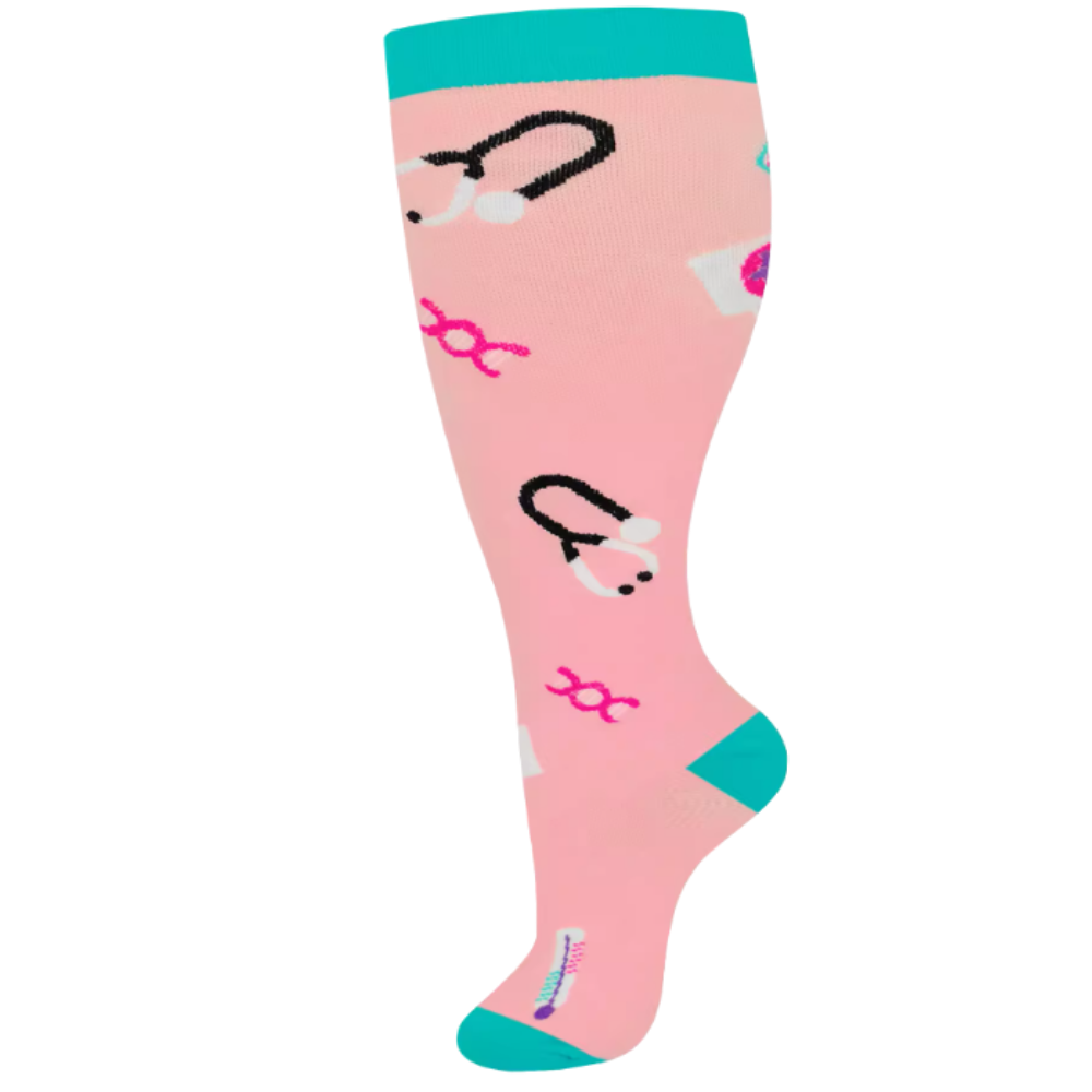 Wide Breathable Compression Sock