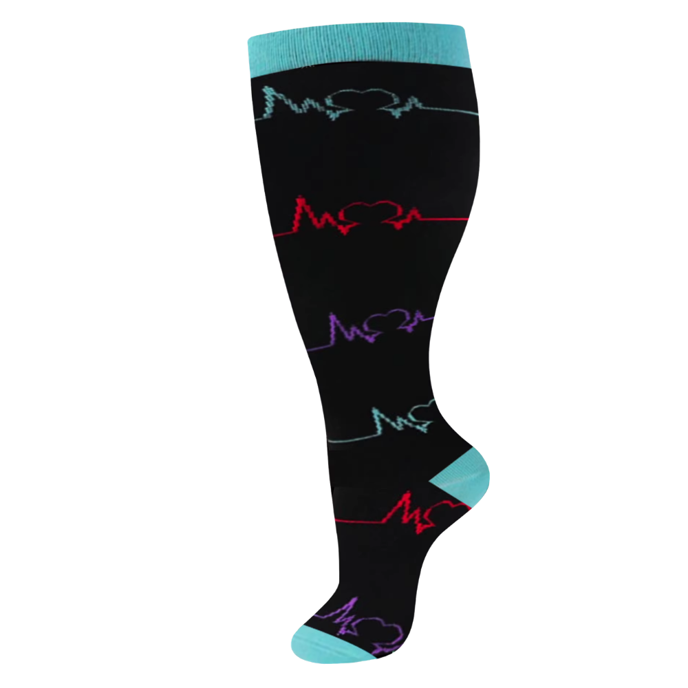 Wide Breathable Compression Sock