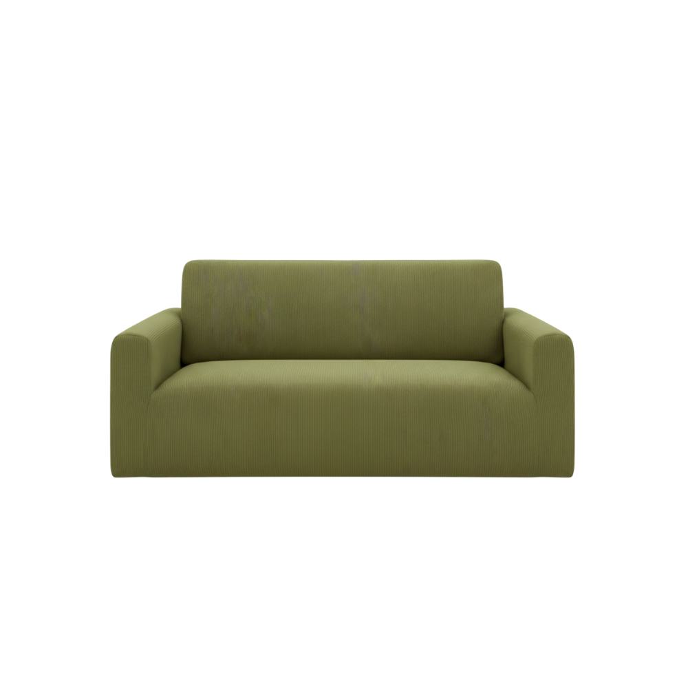 Wrinkle Free Corduroy Sofa Cover