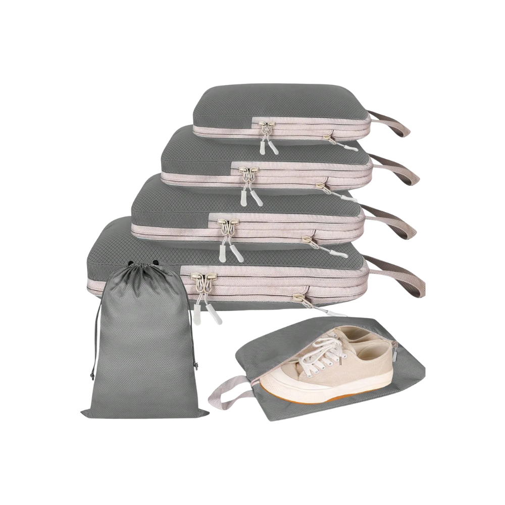 Zip Compress Luggage Organizer